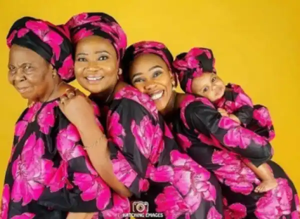 See This Adorable Four Generations Photo